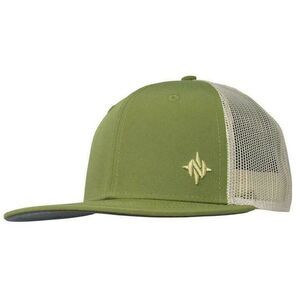 Nomad Hat Outdoors Olive Green Flat Bill Hunting Snapback Trucker Cap OSFM‎ NEW